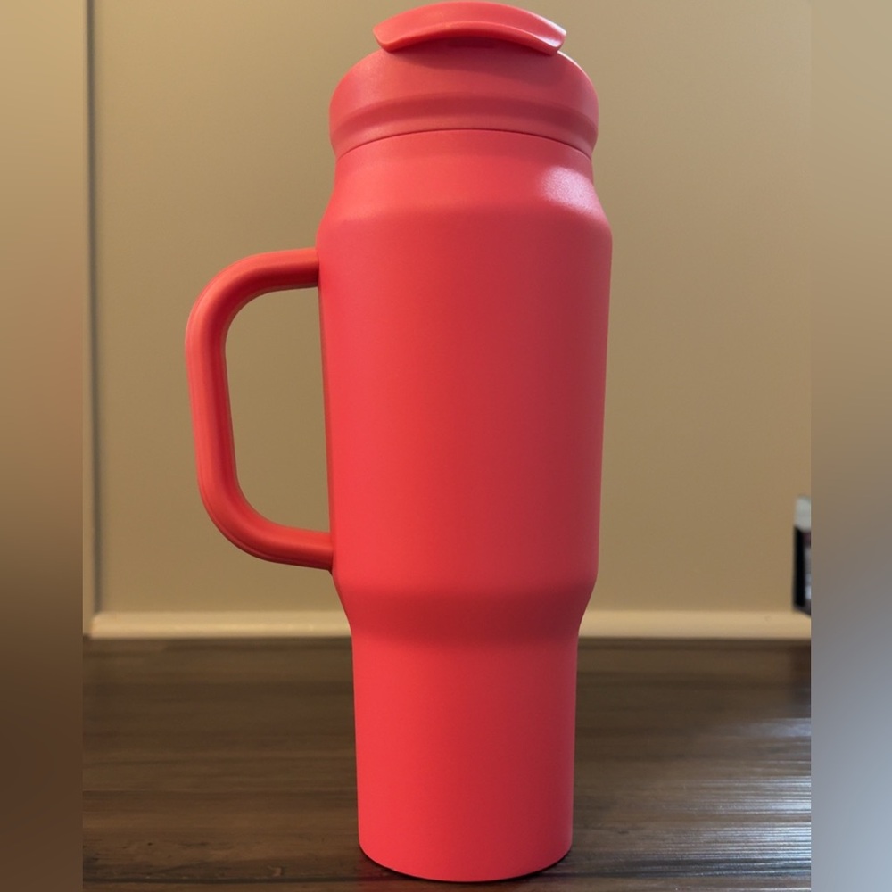 Vibrant Pink Travel Mug